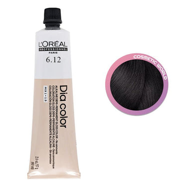 L'OREAL - DIA COLOR_Dia Color 6.12 Dark Blonde Blue Violet_Cosmetic World